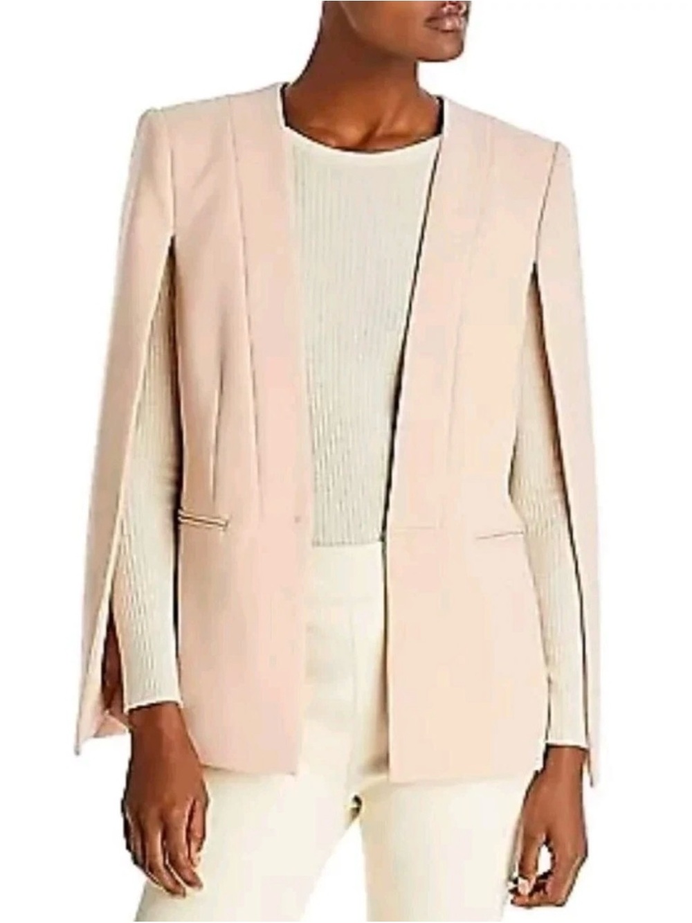 BCBGMAXAZRIA BARE  PINK Women's Cape Jacket, US X-Small. $ 228.